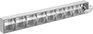 Image of Product. Front orientation. Bins. Stackable Tilt-Out Bins, Fixed Bin, Total of 9 Bins.