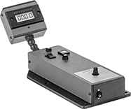 Image of Product. Front orientation. Torque Gauges. High-Accuracy Torque Tool Gauges, Bench Top with Gooseneck Digital Display.