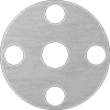 Water-Resistant Aramid-Reinforced SBR Pipe Gaskets with Bolt Holes