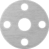 Water-Resistant Aramid-Reinforced SBR Pipe Gaskets with Bolt Holes