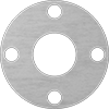 Water-Resistant Aramid-Reinforced SBR Pipe Gaskets with Bolt Holes