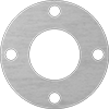 Water-Resistant Aramid-Reinforced SBR Pipe Gaskets with Bolt Holes