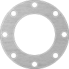Water-Resistant Aramid-Reinforced SBR Pipe Gaskets with Bolt Holes