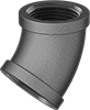 Low-Pressure Iron and Steel Threaded Pipe Fittings
