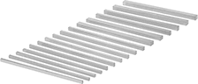 Image of Product. Front orientation. Machine Keys. Standard Key Stock Assortments.