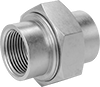 Medium-Pressure Stainless Steel Threaded Pipe Fittings