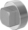 Low-Pressure Stainless Steel Threaded Pipe Fittings