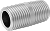 Standard-Wall Aluminum Threaded Pipe Nipples and Pipe