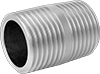 Standard-Wall Aluminum Threaded Pipe Nipples and Pipe
