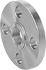 Low-Pressure Stainless Steel Threaded Pipe Flanges