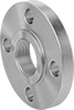 Low-Pressure Stainless Steel Threaded Pipe Flanges