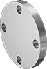 Low-Pressure Stainless Steel Unthreaded Pipe Flanges
