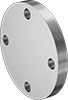 Low-Pressure Stainless Steel Unthreaded Pipe Flanges
