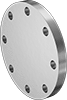 Low-Pressure Stainless Steel Unthreaded Pipe Flanges