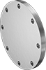 Low-Pressure Stainless Steel Unthreaded Pipe Flanges