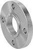 Low-Pressure Stainless Steel Threaded Pipe Flanges