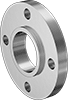 Low-Pressure Stainless Steel Unthreaded Pipe Flanges