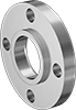 Low-Pressure Stainless Steel Unthreaded Pipe Flanges