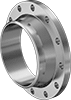 Low-Pressure Stainless Steel Unthreaded Pipe Flanges