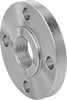 Low-Pressure Stainless Steel Threaded Pipe Flanges