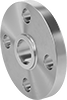 Low-Pressure Stainless Steel Unthreaded Pipe Flanges