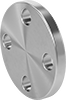 Low-Pressure Stainless Steel Unthreaded Pipe Flanges