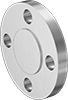 Low-Pressure Stainless Steel Unthreaded Pipe Flanges
