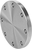 Low-Pressure Stainless Steel Unthreaded Pipe Flanges