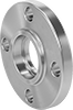 Low-Pressure Stainless Steel Unthreaded Pipe Flanges