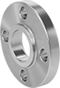 Low-Pressure Stainless Steel Unthreaded Pipe Flanges