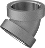 Low-Pressure Aluminum Threaded Pipe Fittings