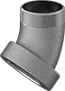 Low-Pressure Aluminum Threaded Pipe Fittings