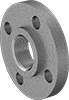 Low-Pressure Aluminum Threaded Pipe Flanges