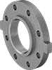 Low-Pressure Aluminum Threaded Pipe Flanges