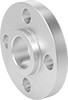 Low-Pressure Aluminum Unthreaded Pipe Flanges