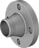 Low-Pressure Aluminum Unthreaded Pipe Flanges