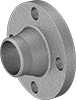 Low-Pressure Aluminum Unthreaded Pipe Flanges