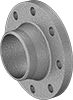 Low-Pressure Aluminum Unthreaded Pipe Flanges