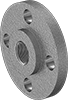 Low-Pressure Aluminum Threaded Pipe Flanges