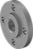 Low-Pressure Aluminum Threaded Pipe Flanges