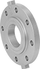 Low-Pressure Aluminum Threaded Pipe Flanges