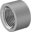 Image of Product. NPT Female × Butt Weld. Front orientation. Pipe and Fittings. Low-Pressure Aluminum Threaded Pipe Fittings, Straight Adapters, Threaded Fitting Connection, Female, Butt-Weld Fitting Connection.