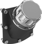 Image of Product. Front orientation. Breather Vents. Breather Vents with Cap, Style D.