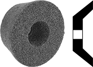 Image of Product. Front orientation. Contains MultipleImages. Grinding Wheels. Heavy-Removal Grinding Wheels for Angle Grinders—Use on Metals.