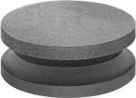 Image of Product. Front orientation. Sharpening Stones. Handheld Sharpening Stones, Round Stone.