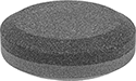 Image of Product. Round Stone. Front orientation. Sharpening Stones. Handheld Sharpening Stones, Round Stone, Straight, Two Grit.