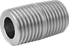 Thick-Wall Stainless Steel Threaded Pipe Nipples and Pipe