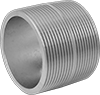 Thick-Wall Stainless Steel Threaded Pipe Nipples and Pipe