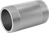 Thick-Wall Stainless Steel Threaded Pipe Nipples and Pipe