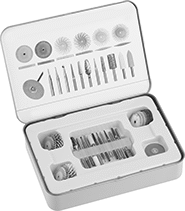Image of Product. Front orientation. Grinding Bits. Grinding and Polishing Kits for 3D Printed Parts.